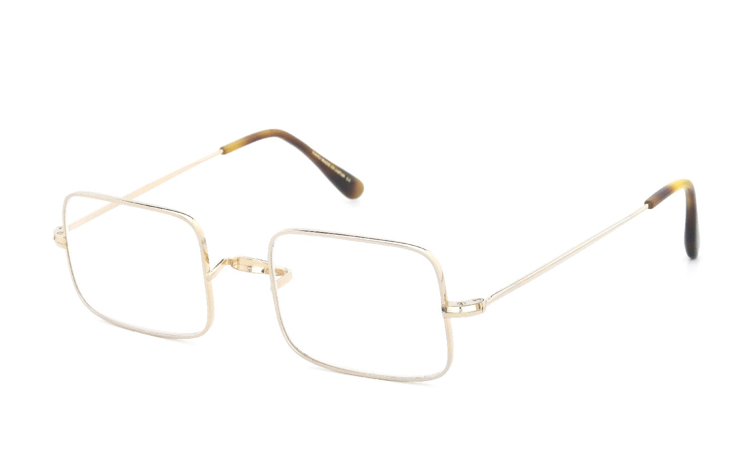 Oliver Goldsmith メガネ Oliver oblong Gold