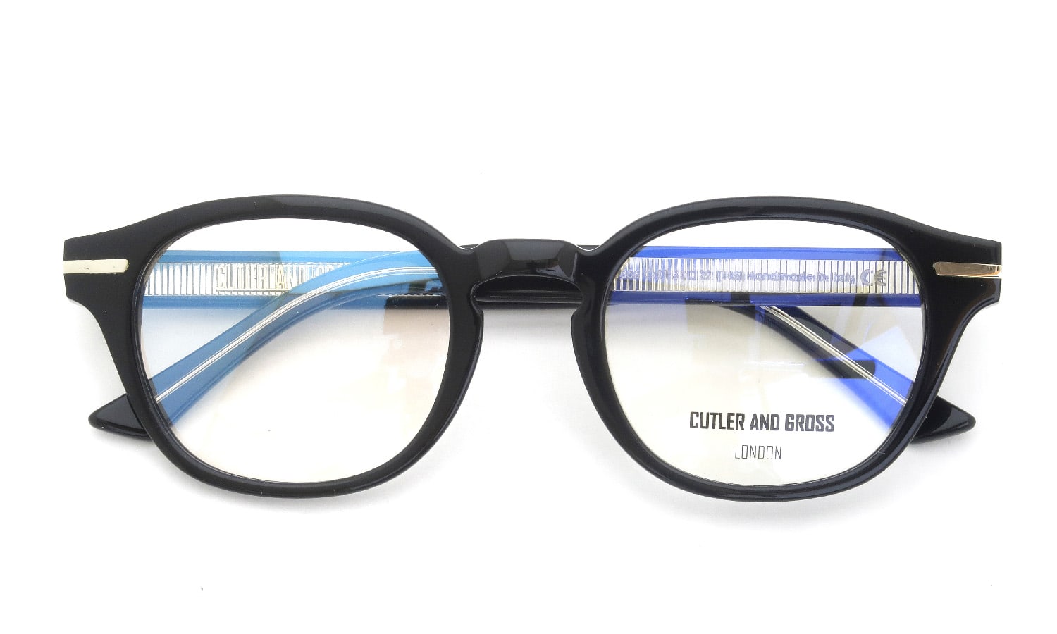 CUTLER AND GROSS メガネ M.1356 C.01 BLACK