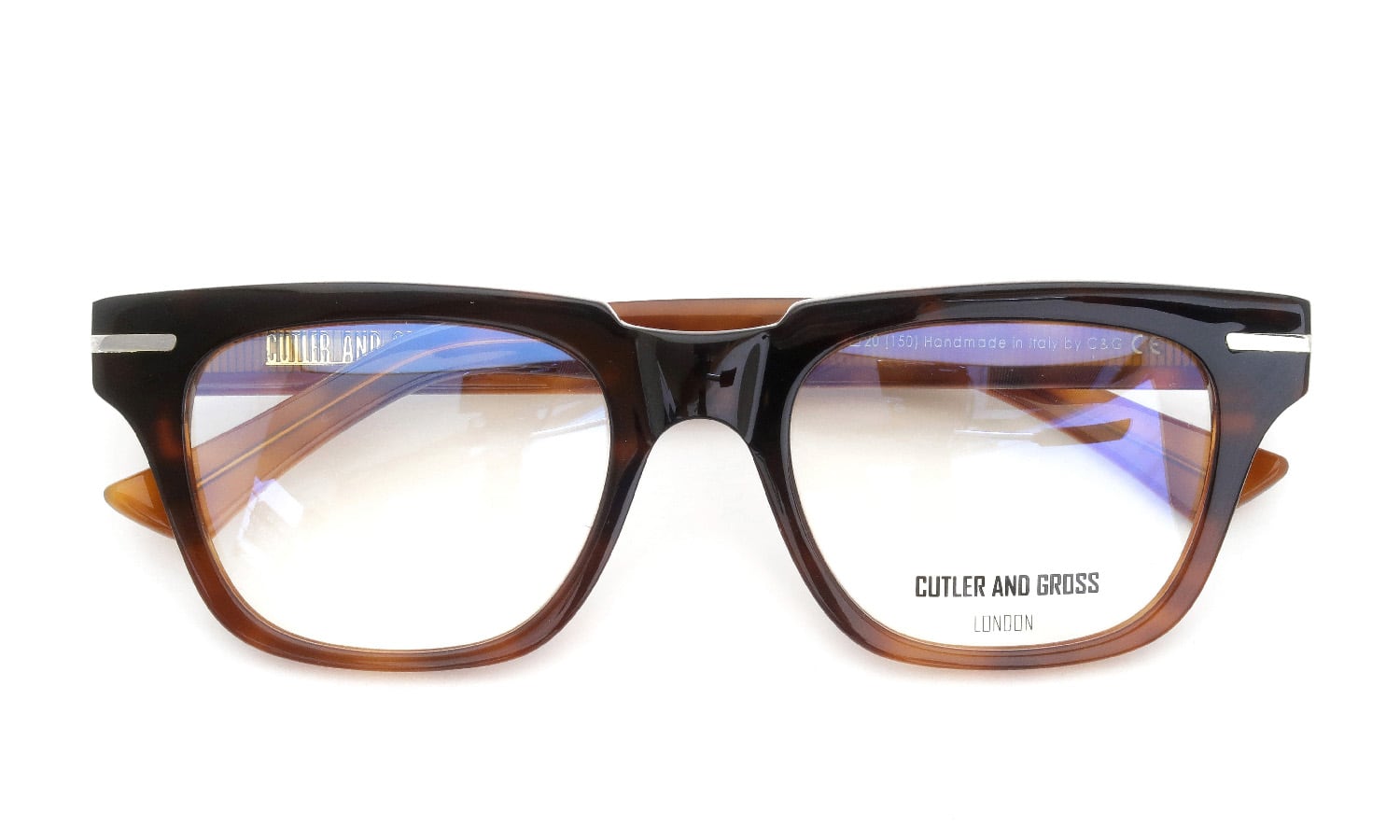 CUTLER AND GROSS メガネ M.1355 C.02 WHISKEY