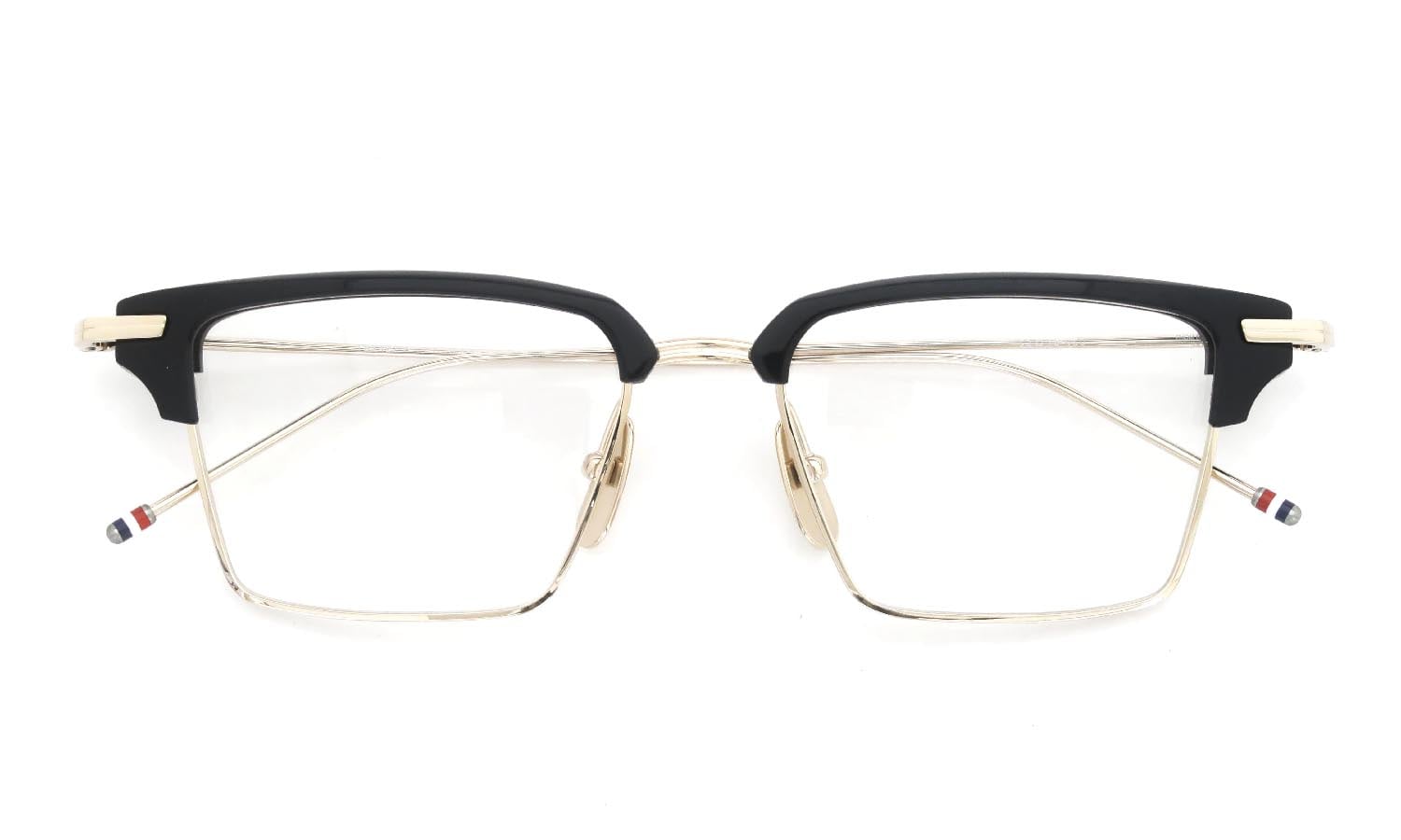 THOM BROWNE TBX422-A-01 52size WhiteGold Black