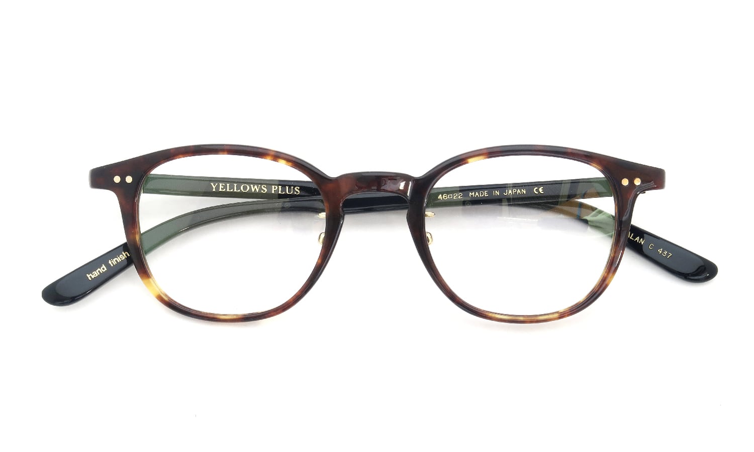 YELLOWS PLUS メガネ通販 ALAN C437