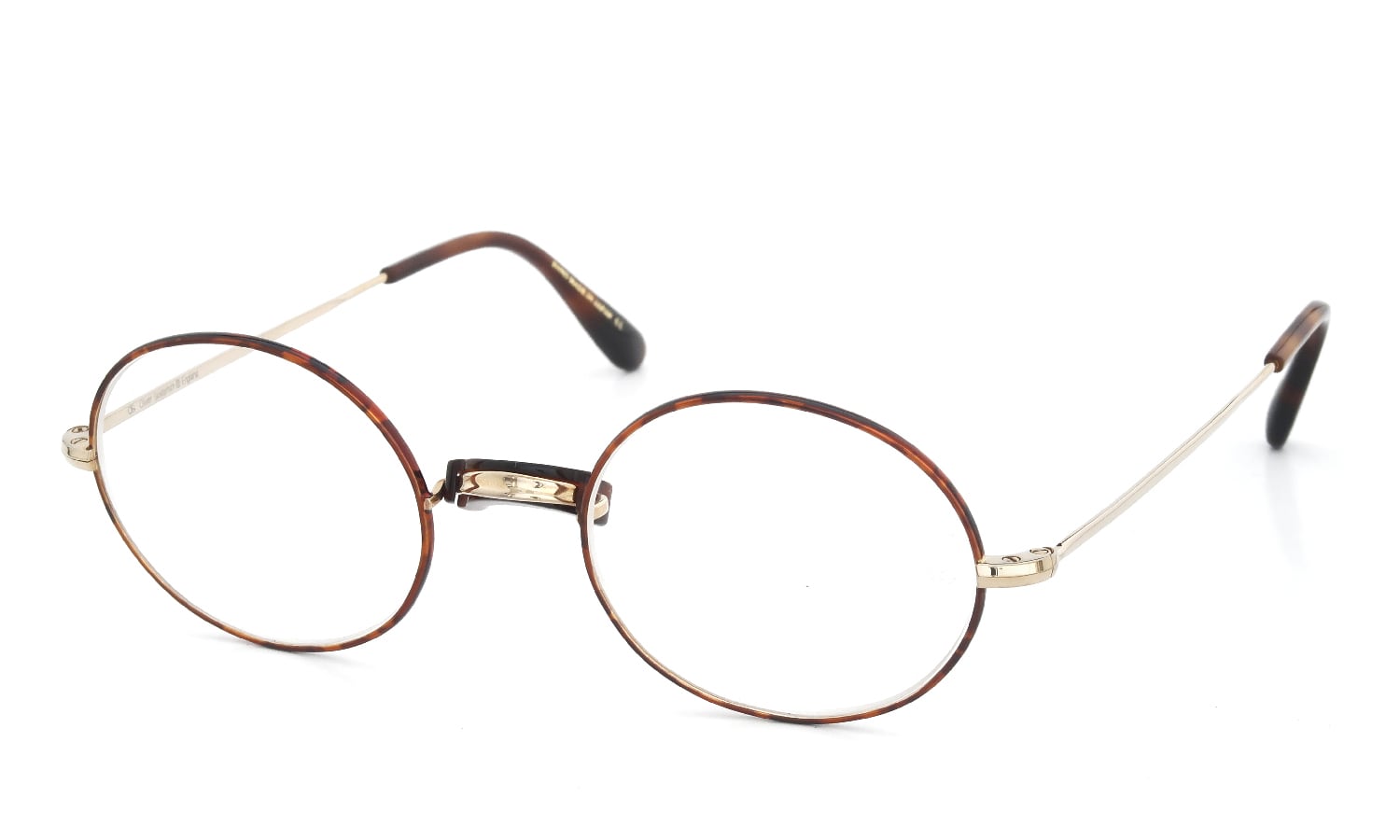 Oliver Goldsmith 海外モデル メガネ Oliver Oval/Pro with Pad Gold MMS 48size