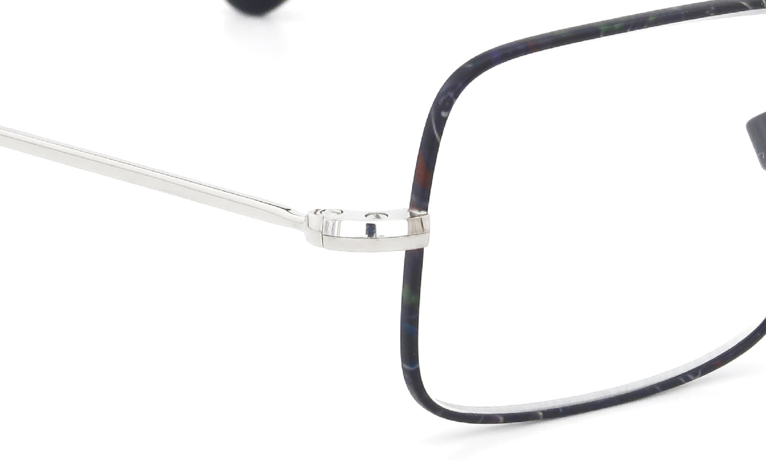 Oliver Goldsmith 海外モデル メガネ Oliver Oblong with Pad Silver MS 48size