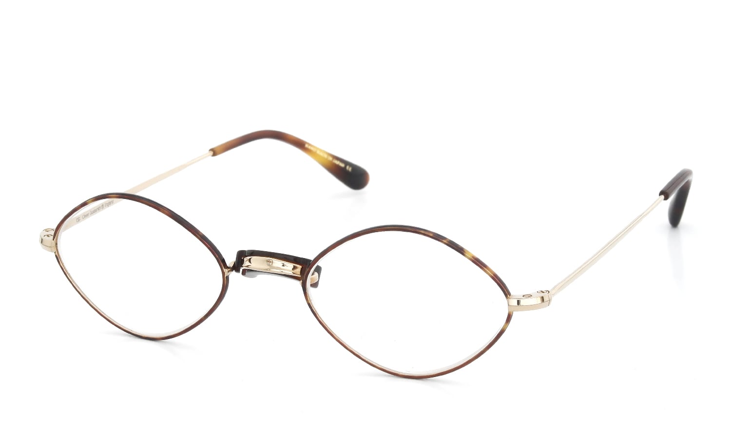 Oliver Goldsmith オリバーゴールドスミス 海外モデル メガネ Diamond with Pad Gold MLS 48size