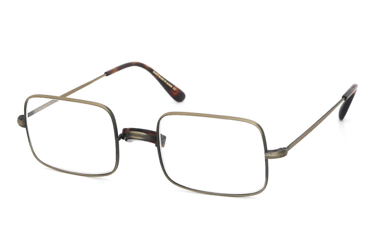 Oliver Goldsmith 海外モデル メガネ Oliver Oblong with Pad Antique Gold 48size