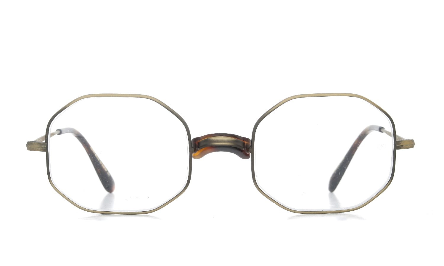 Oliver Goldsmith 海外モデル メガネ Oliver Octag with Pad Antique Gold 48size