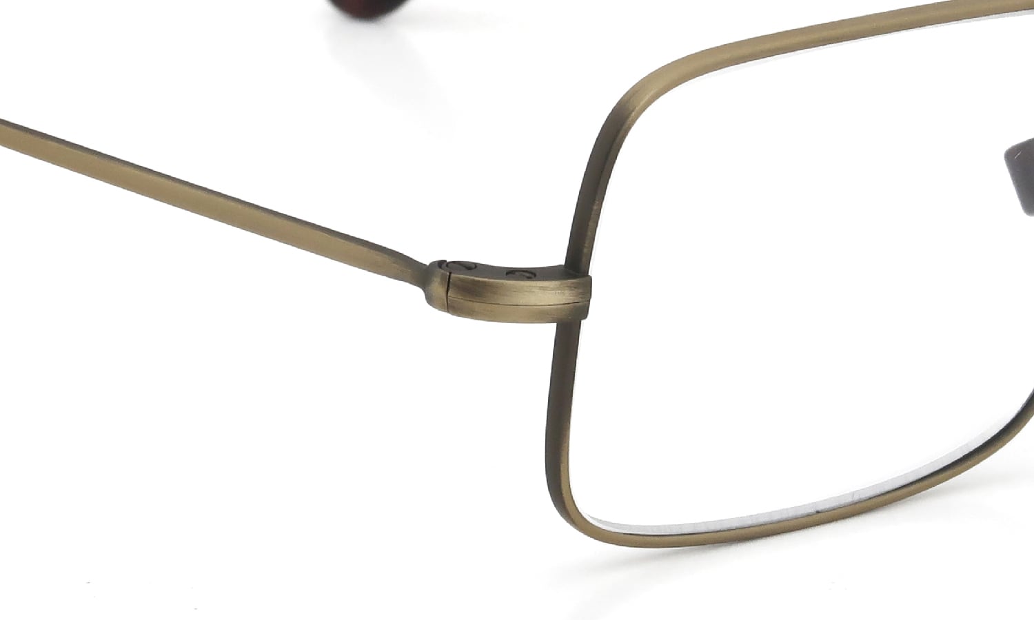 Oliver Goldsmith 海外モデル メガネ Oliver Oblong with Pad Antique Gold 48size