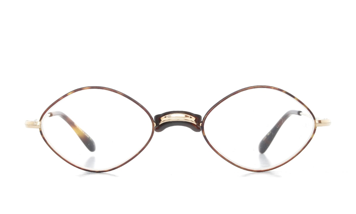 Oliver Goldsmith オリバーゴールドスミス 海外モデル メガネ Diamond with Pad Gold MLS 48size