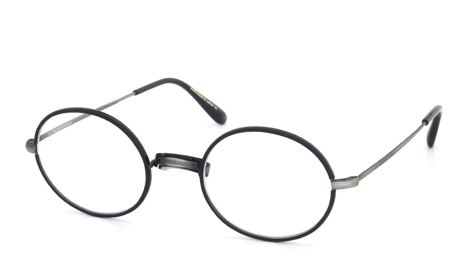 Oliver Goldsmith 海外モデル メガネ Oliver Oval/Pro with Pad Antique Antique Sliver RBK 48size