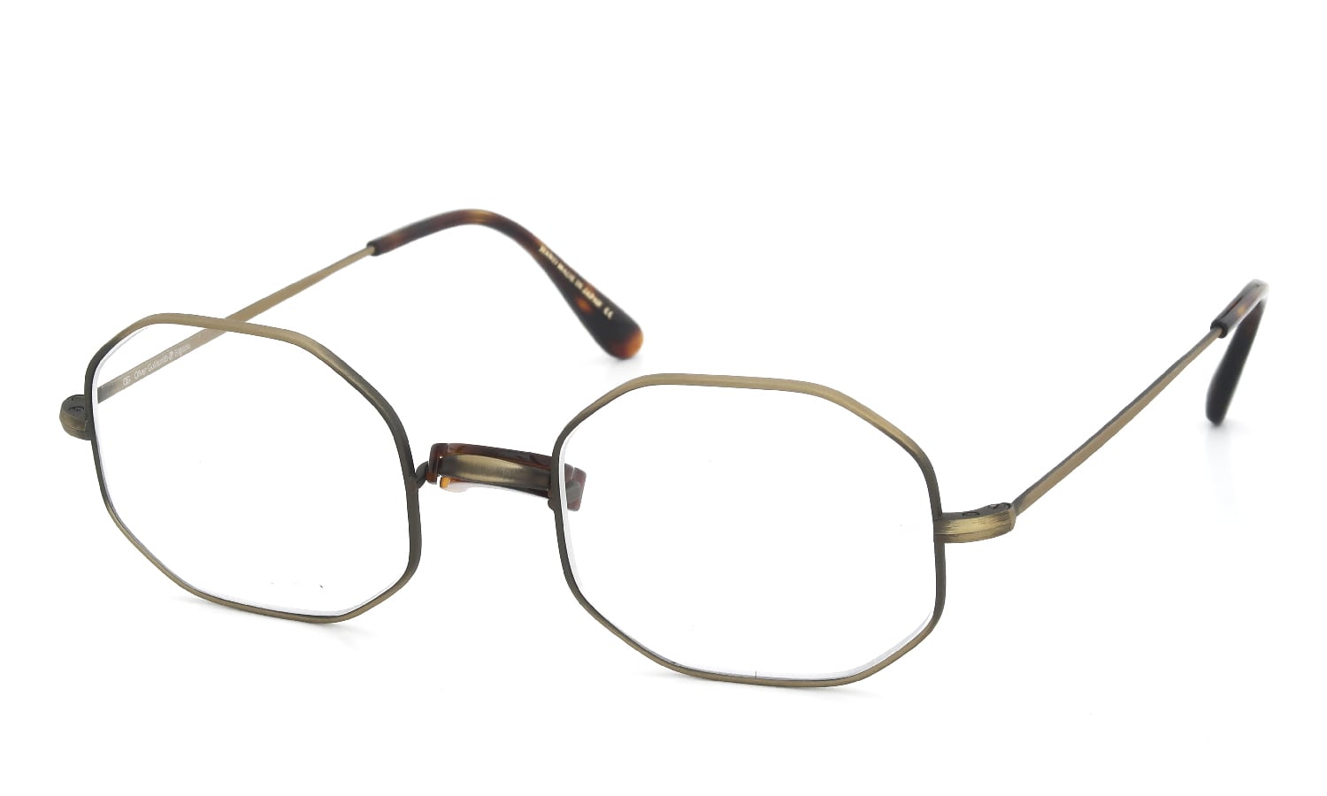 Oliver Goldsmith 海外モデル メガネ Oliver Octag with Pad Antique Gold 48size