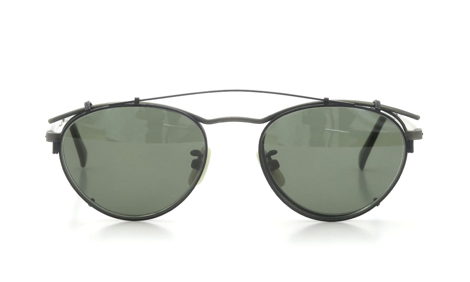 OLIVER PEOPLES 1990's OP-6 GR-986 with Clip