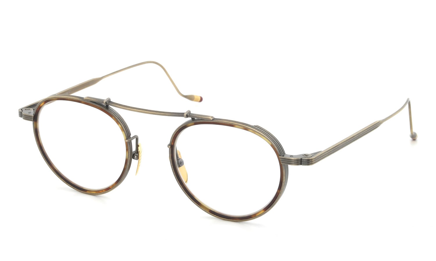 JACQUESMARIEMAGE メガネ APOLLINAIRE Antique Gold JMMAN-3U