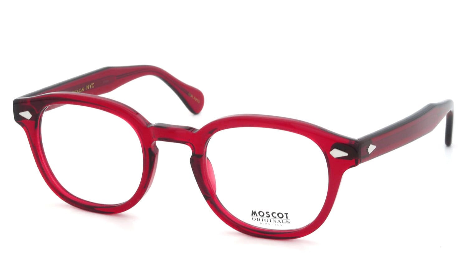 MOSCOT 定番メガネ LEMTOSH RUBY 49size