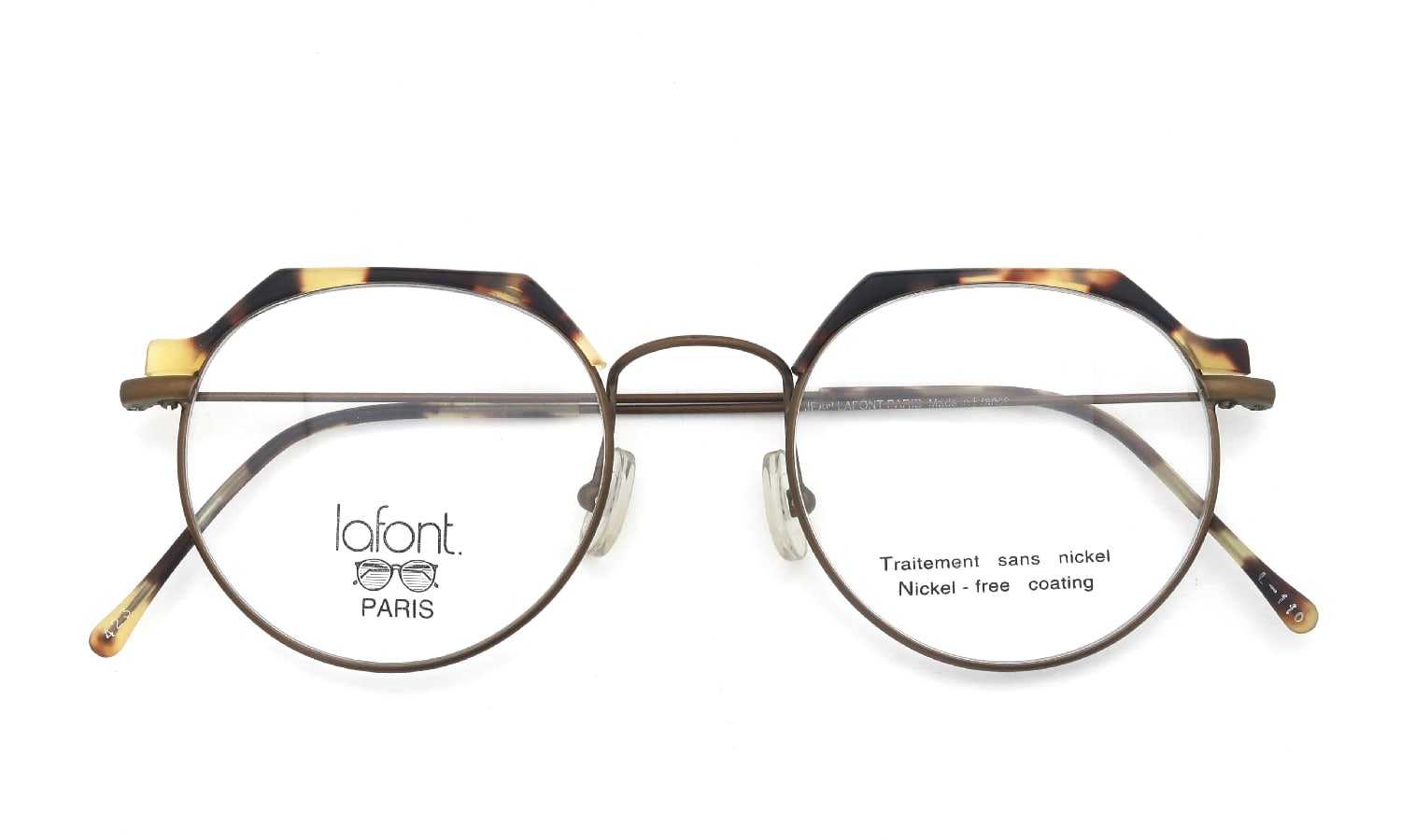 lafont vintage メガネ 1980s L-110 423