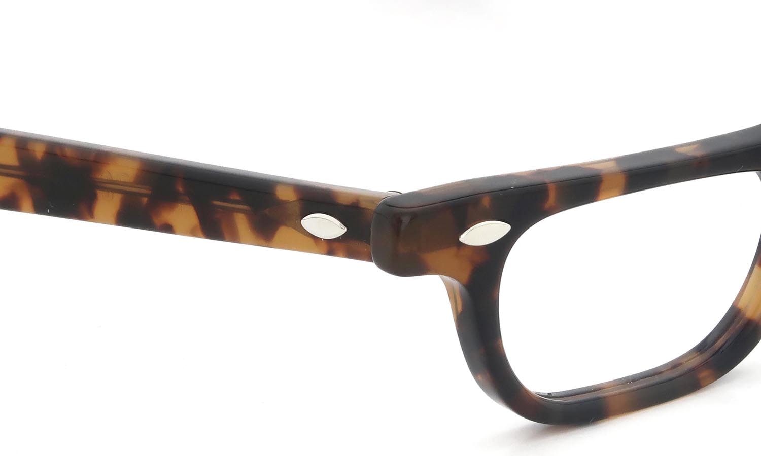 JULIUS TART OPTICAL リーディンググラス HALF EYE TORTOISE