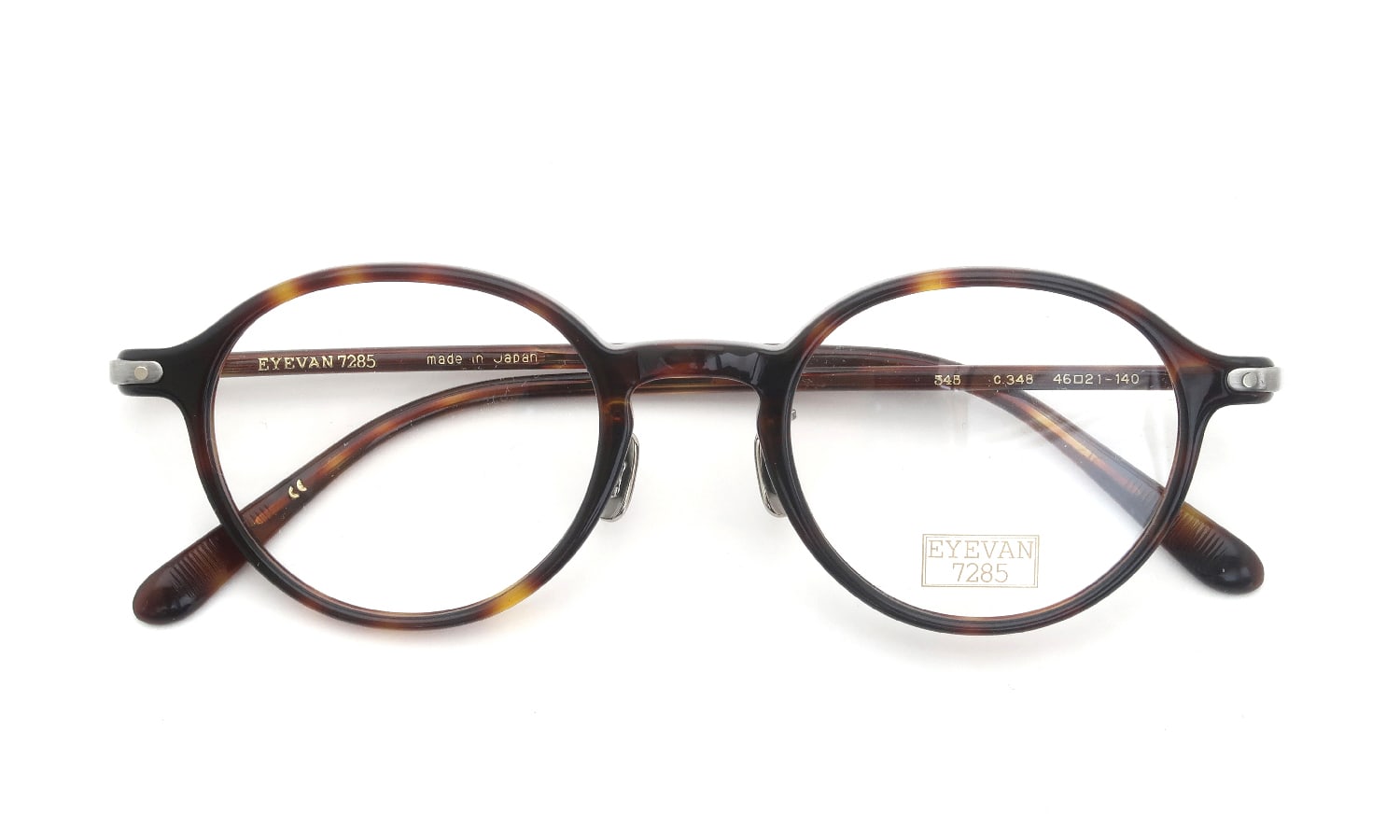 EYEVAN7285 アイヴァン7285 メガネ 345 (46)通販 C.348 正規取扱