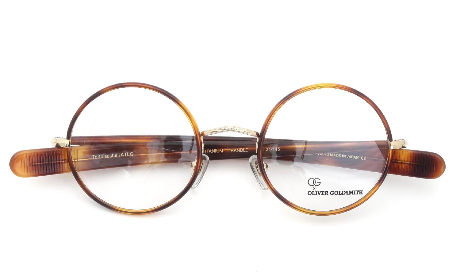 OG×OLIVERGOLDSMITH 海外モデル メガネ RANDLE Tortoiseshell ATLG