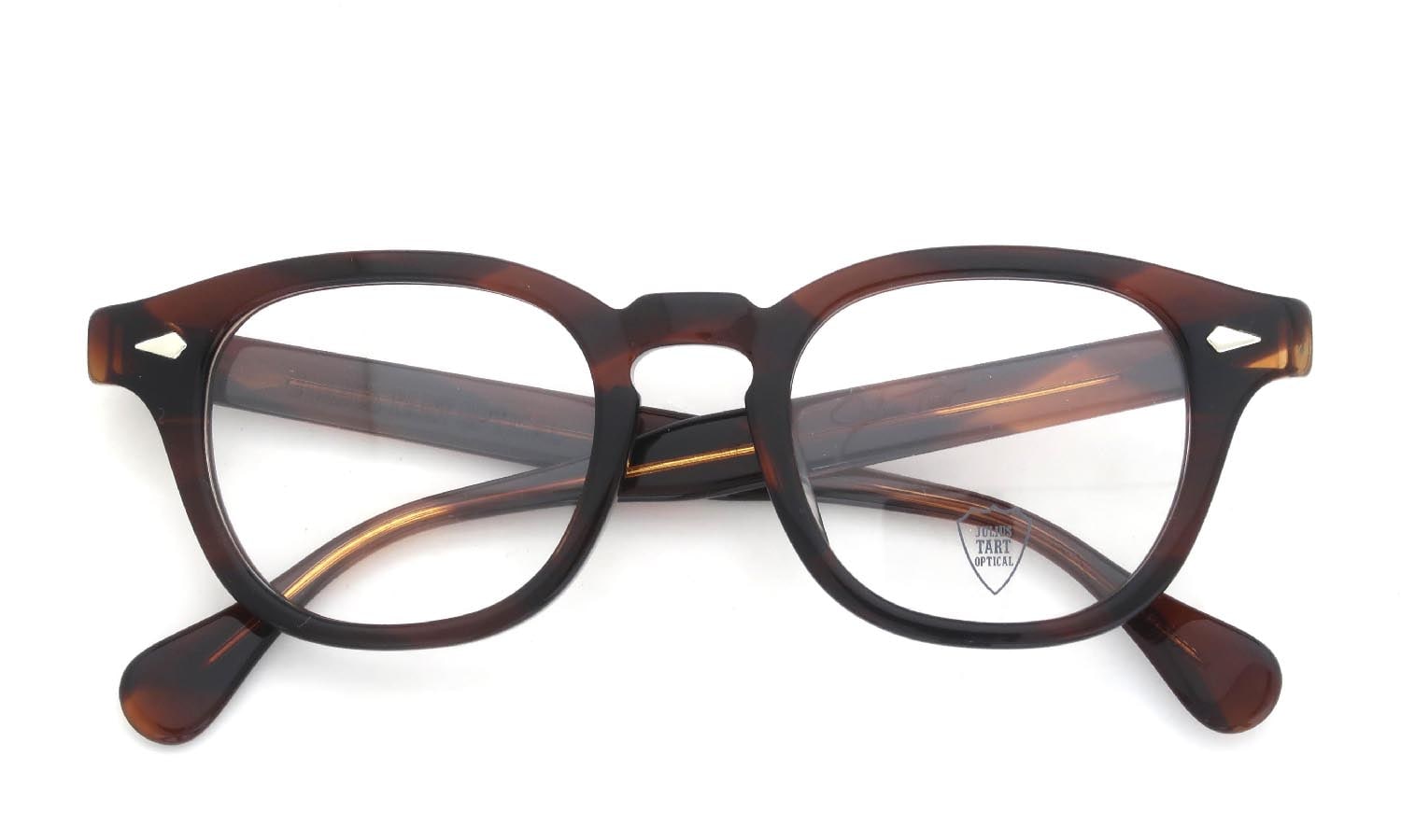 JULIUS TART OPTICAL 通販 AR-48-22 PL-003M DEMI-AMBER