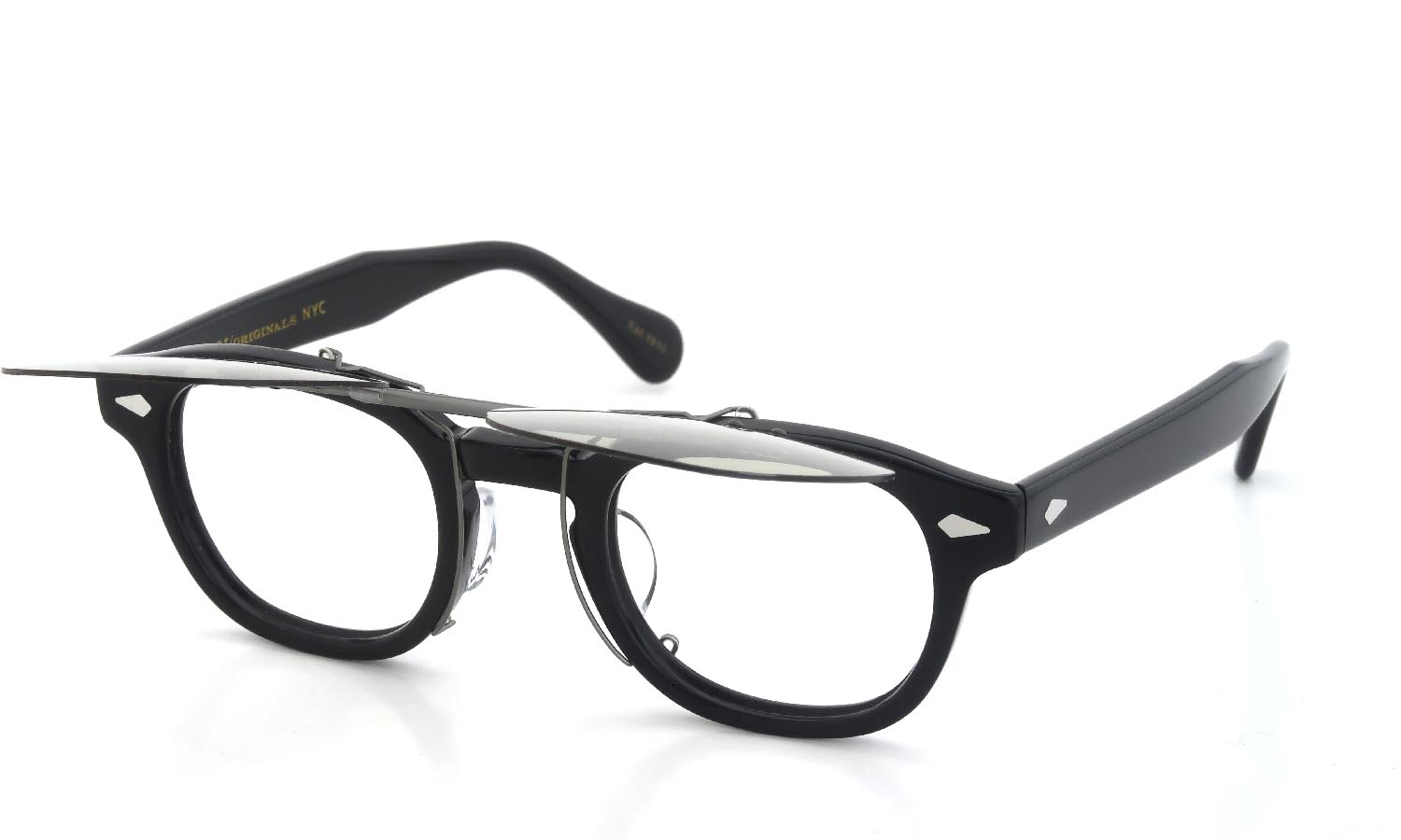 MOSCOT LEMTOSH専用 クリップオンサングラス アッシュベージュレンズ