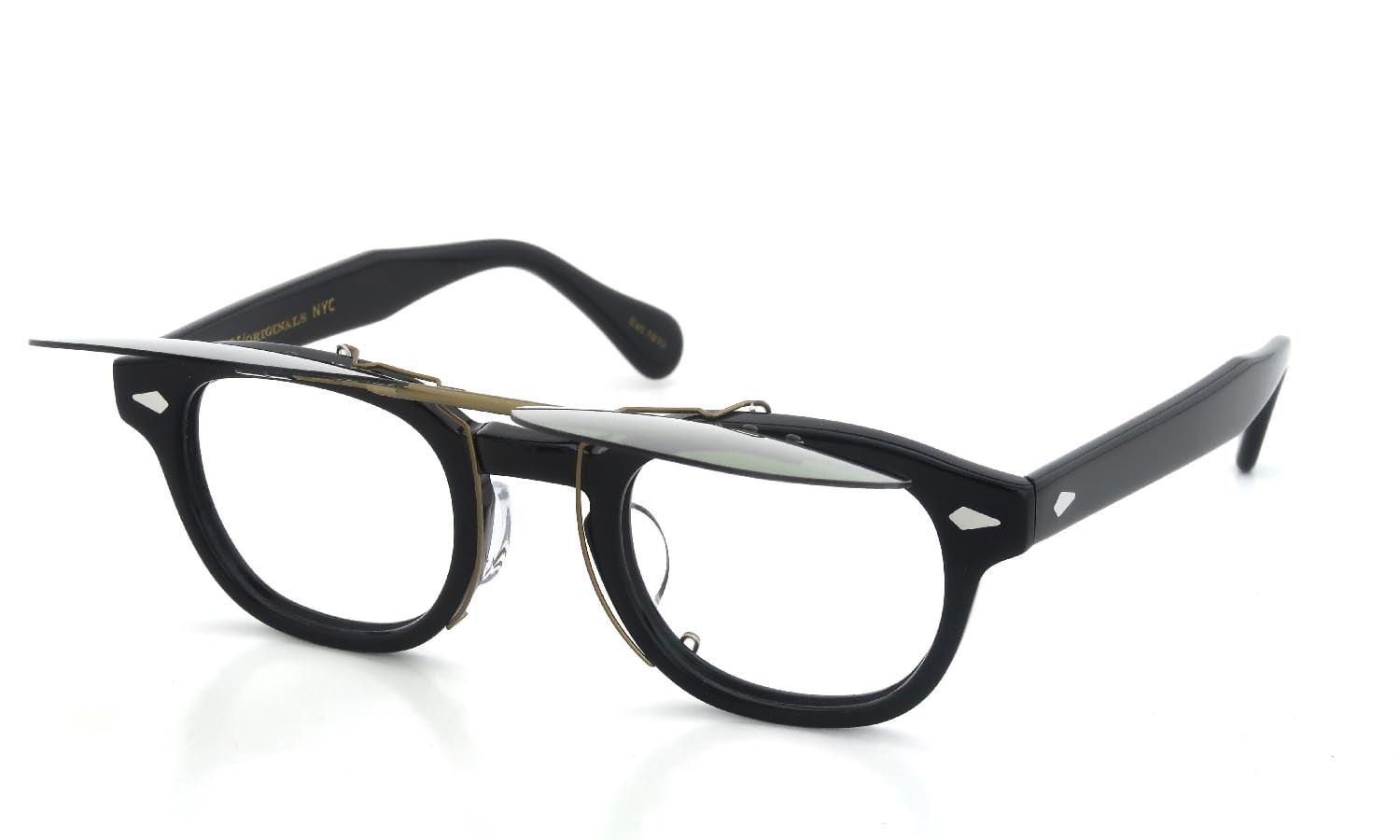 MOSCOT LEMTOSH専用 クリップオンサングラス ヴィンテージグリーンレンズ