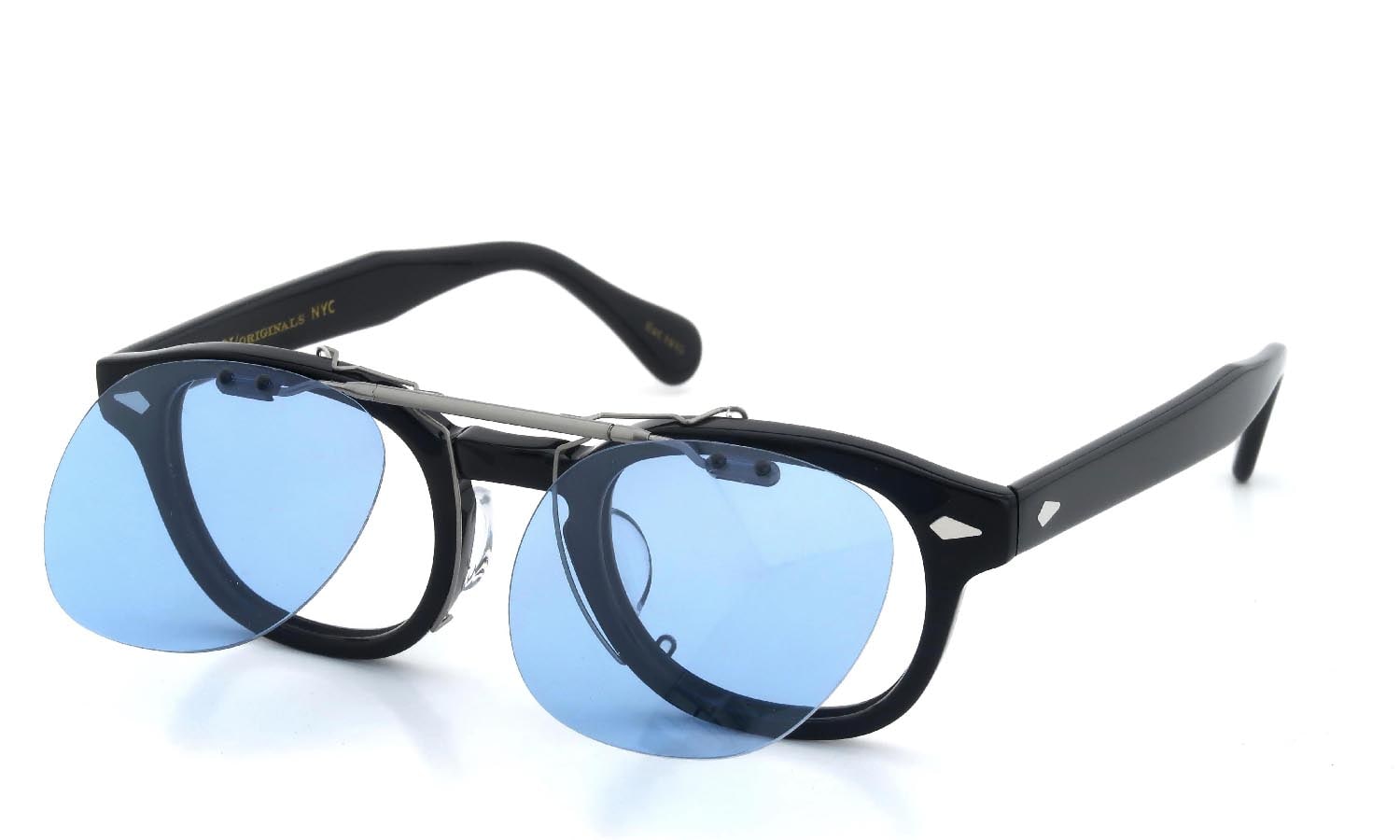 通販日本 MOSCOT LEMTOSH 跳ね上げ式クリップオンサングラス☆美品