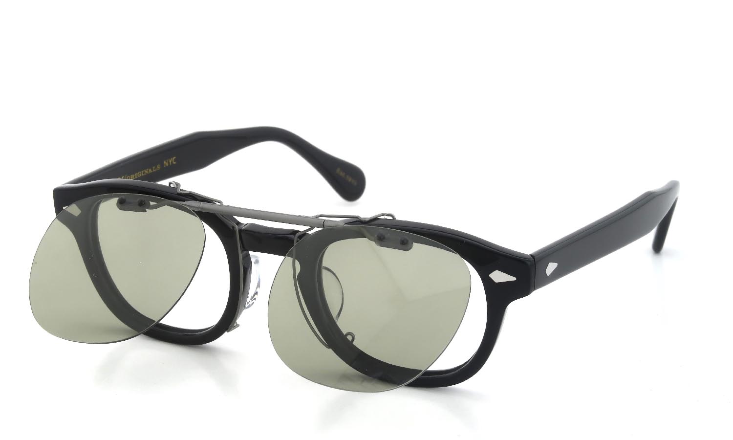 MOSCOT LEMTOSH専用 クリップオンサングラス アッシュベージュレンズ