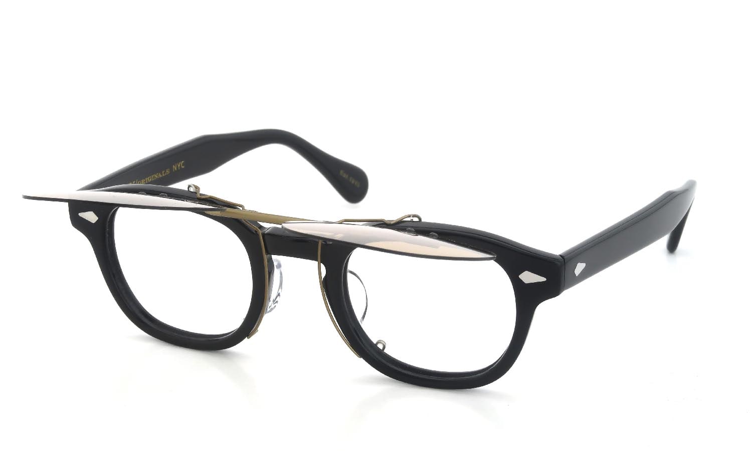 MOSCOT LEMTOSH専用 クリップオンサングラス ライトブラウンレンズ