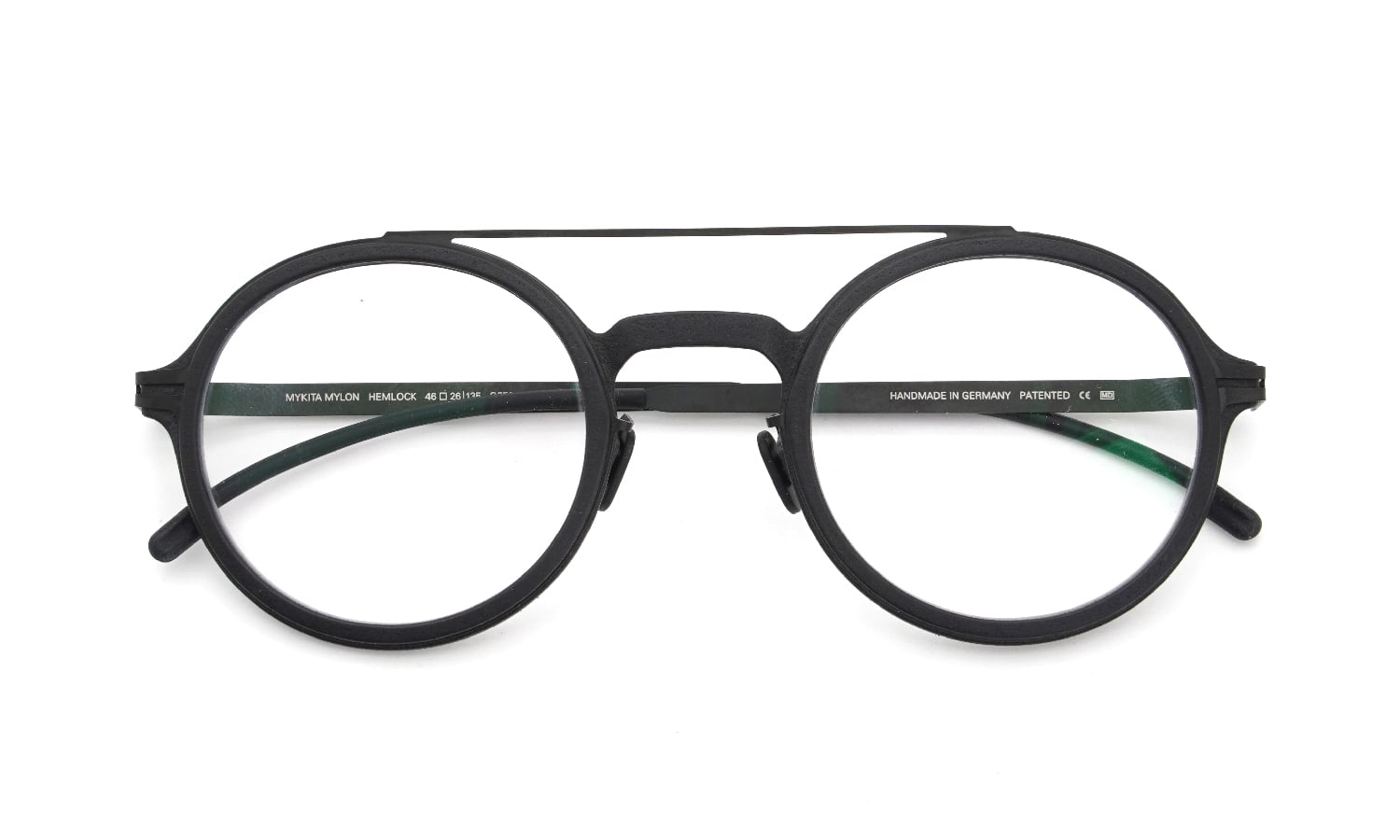 MYKITA MYLON HEMLOCK COL.579 Pitch Black/Black