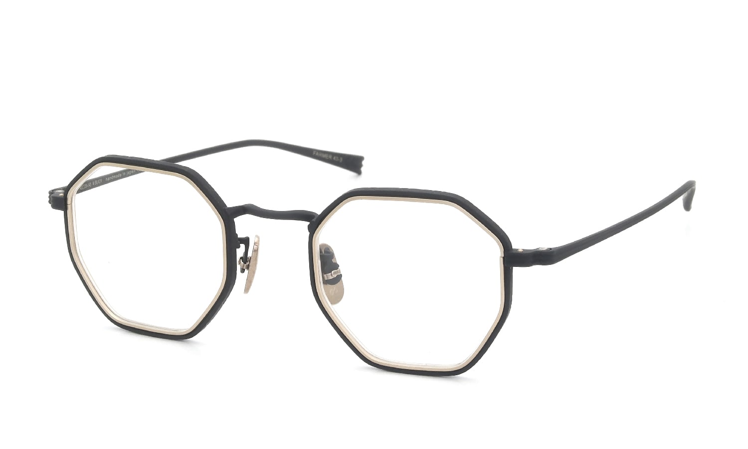 OG×OLIVERGOLDSMITH メガネ FARMER 43-3 M BLACK