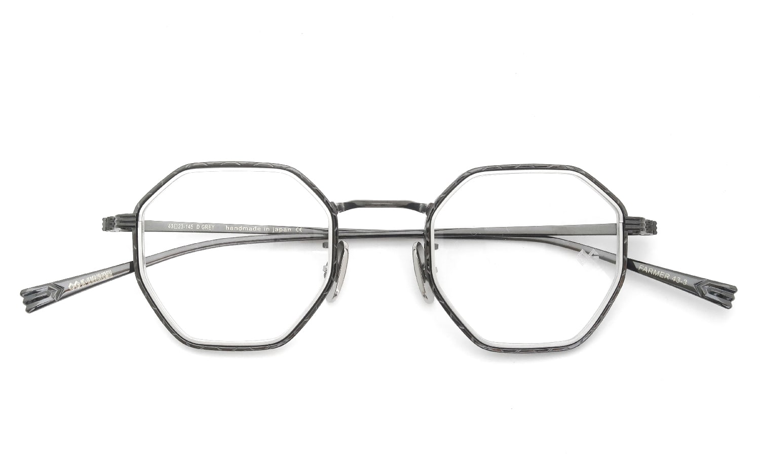 OG×OLIVERGOLDSMITH メガネ FARMER 43-3 D GREY