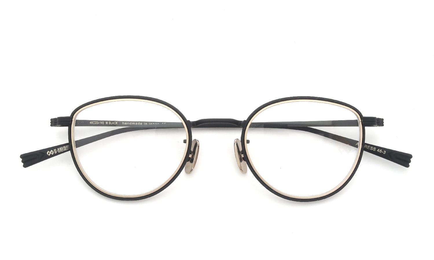 OG×OLIVERGOLDSMITH メガネ ACTRESS 46-3 M BLACK