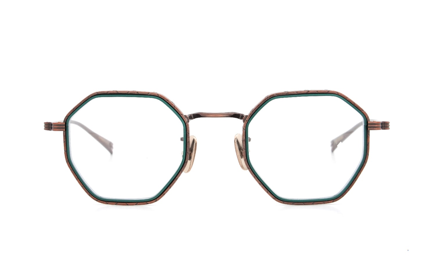 OG×OLIVERGOLDSMITH for ポンメガネ 限定生産メガネ FARMER 43-3 C GREEN