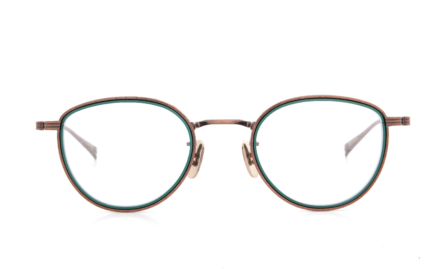 OG×OLIVERGOLDSMITH for ポンメガネ 限定生産 ACTRESS 46-3 col.C GREEN