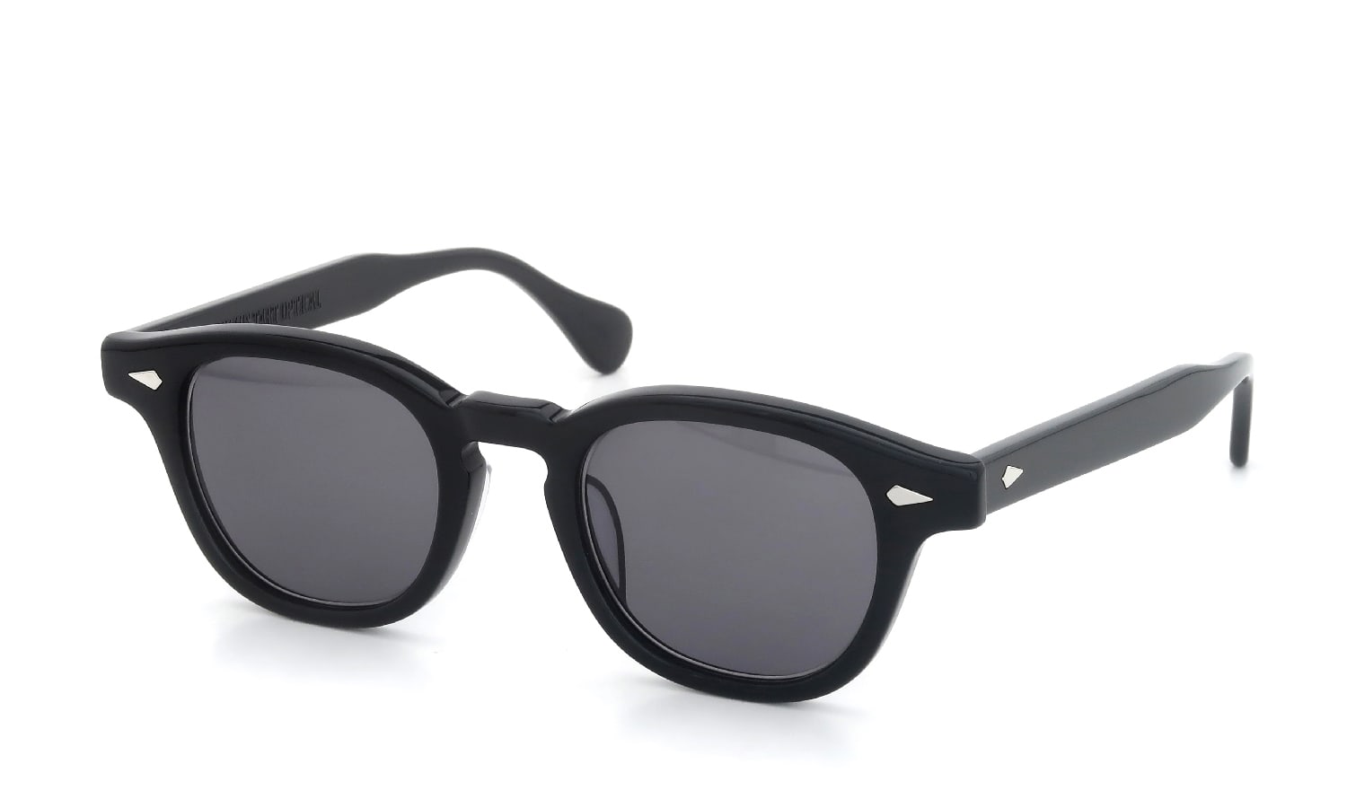 JULIUS TART OPTICAL サングラス通販 AR-46-22 BLACK/ダークグレーレンズ