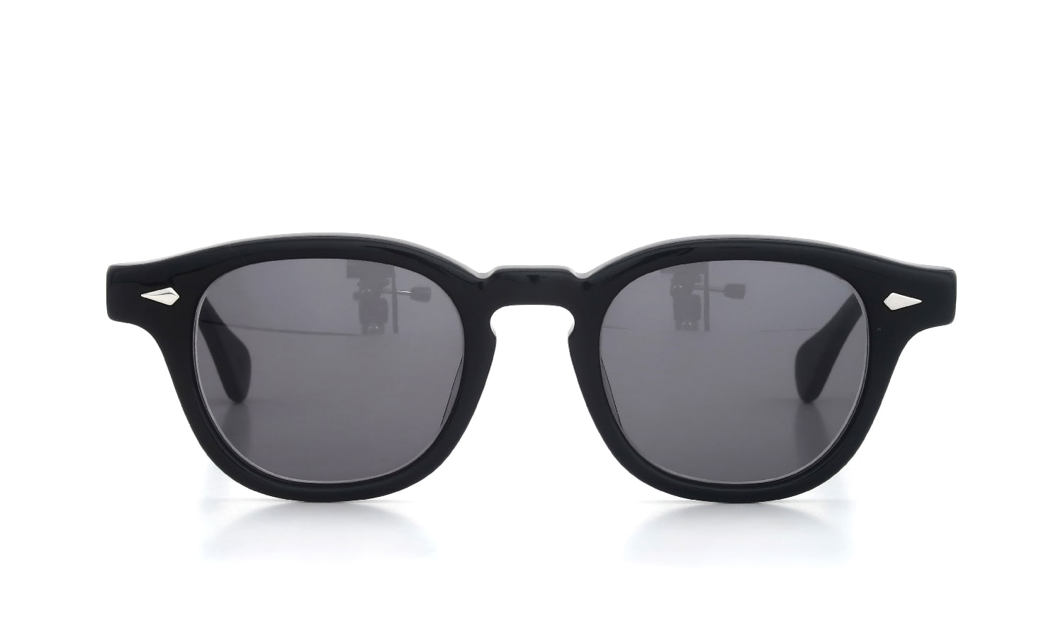 JULIUS TART OPTICAL サングラス通販 AR-46-22 BLACK/ダークグレーレンズ