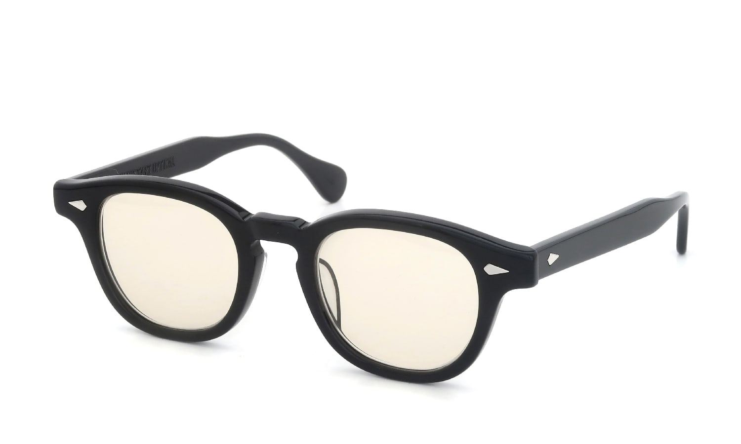 JULIUS TART OPTICAL ARサングラスカスタム BLACK/ ライトブラウンレンズ