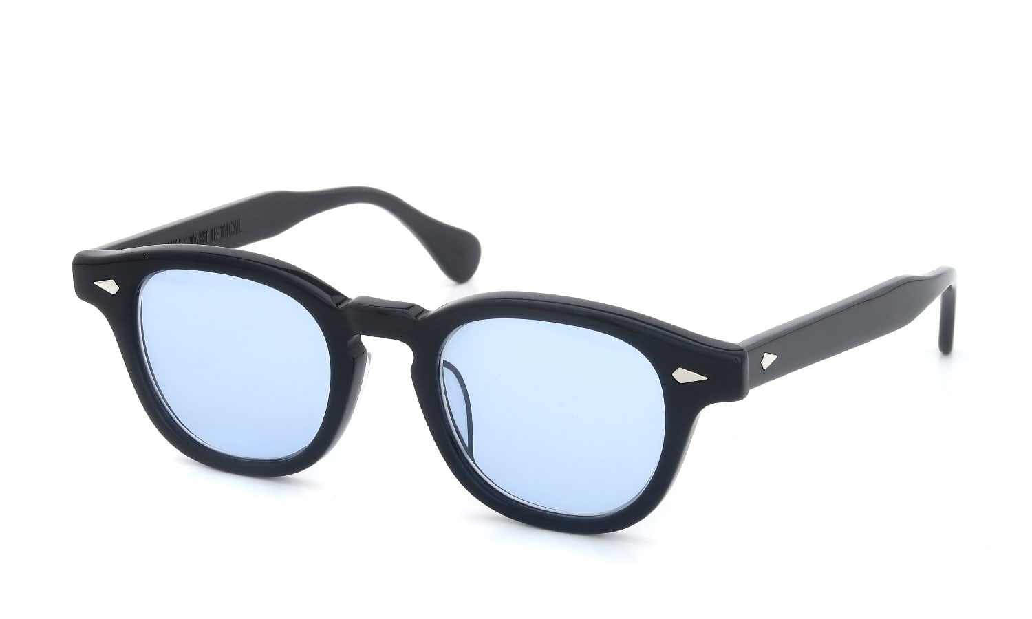 JULIUS TART OPTICAL サングラス通販 AR-46-22 BLACK/ライトブルーレンズ