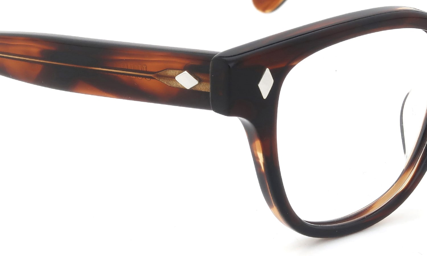 JULIUS TART OPTICAL メガネ BRYAN-48-22 DEMI-AMBER