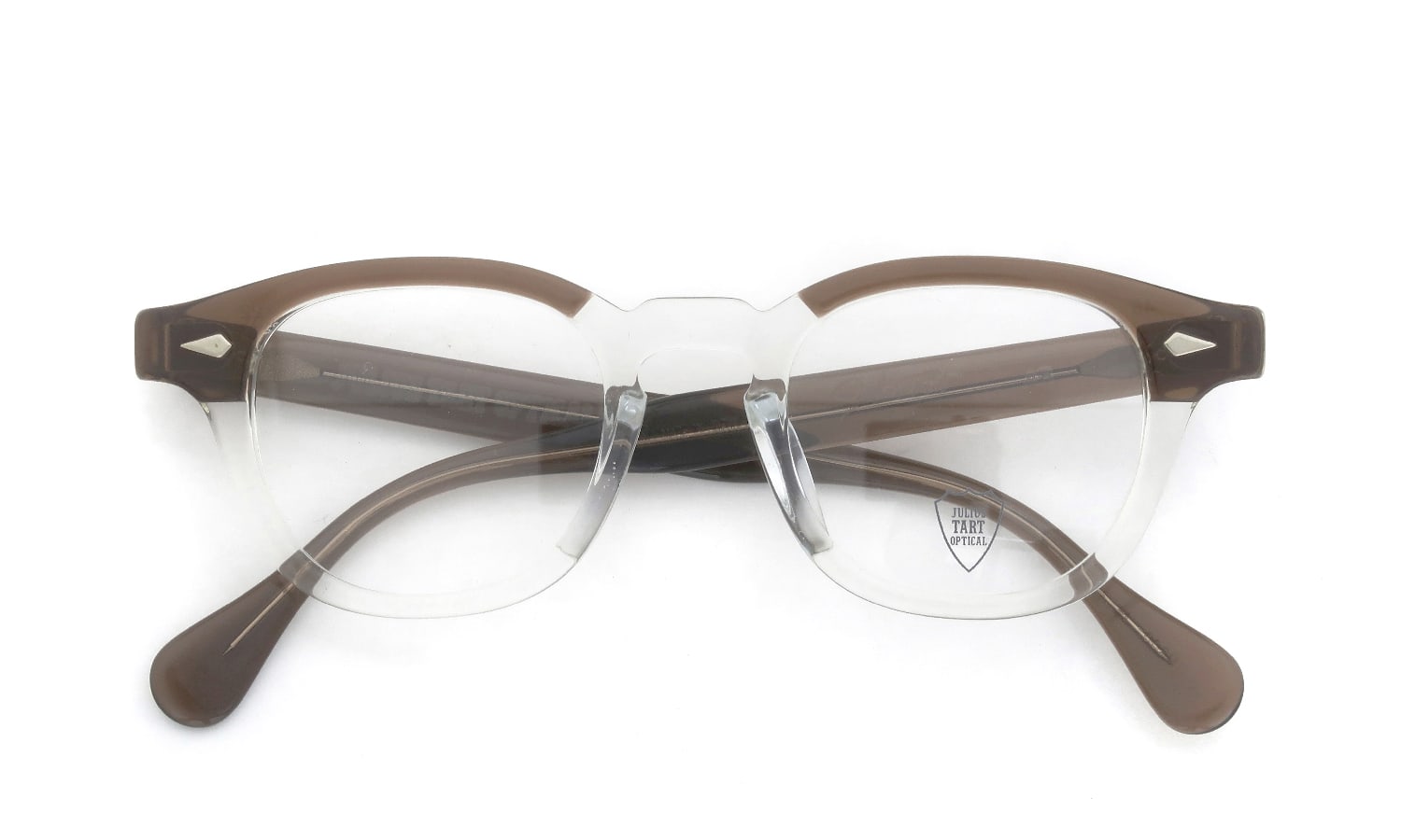 JULIUS TART OPTICAL メガネ通販 AR-46 PL-002U BROWN BROW