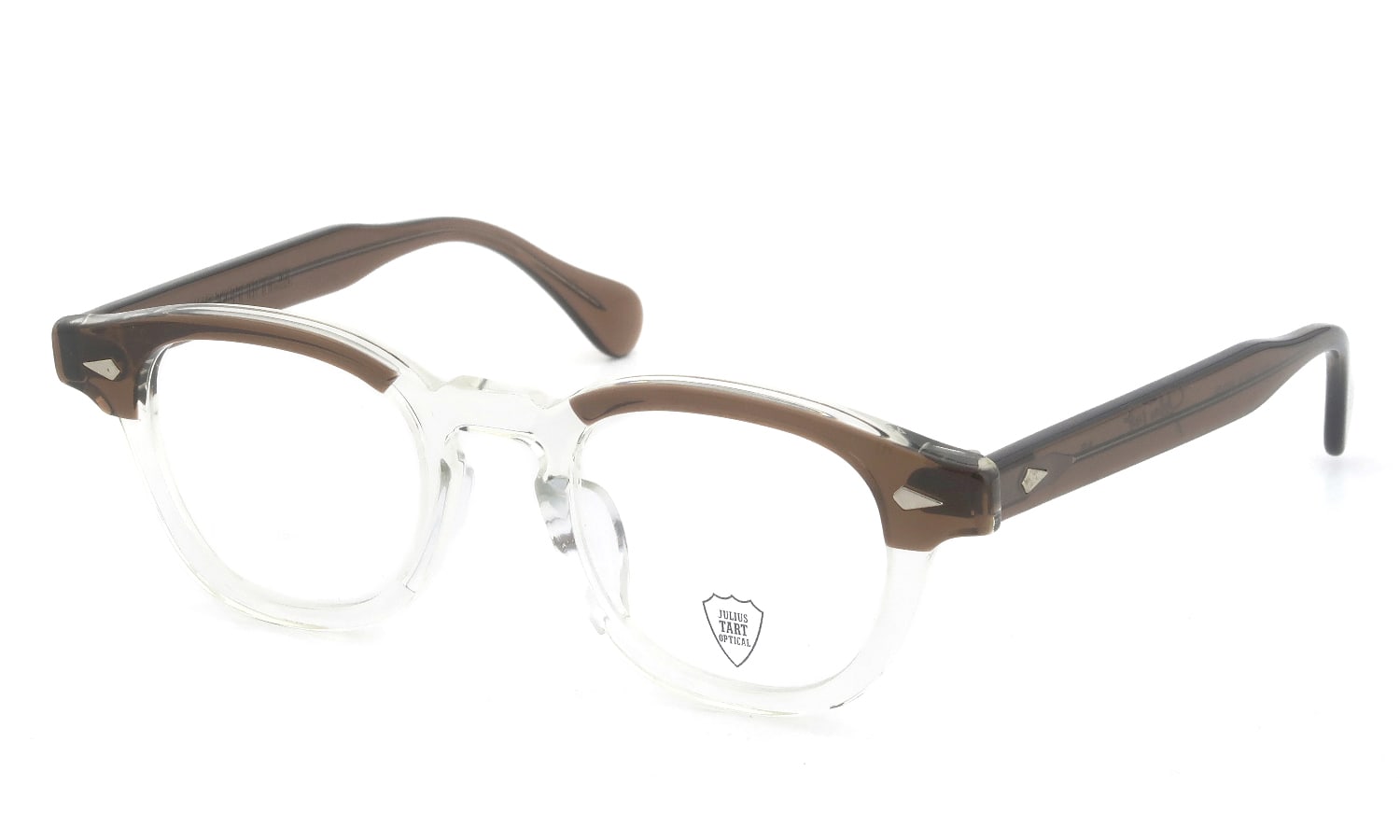 JULIUS TART OPTICAL メガネ通販 AR-46 PL-002U BROWN BROW