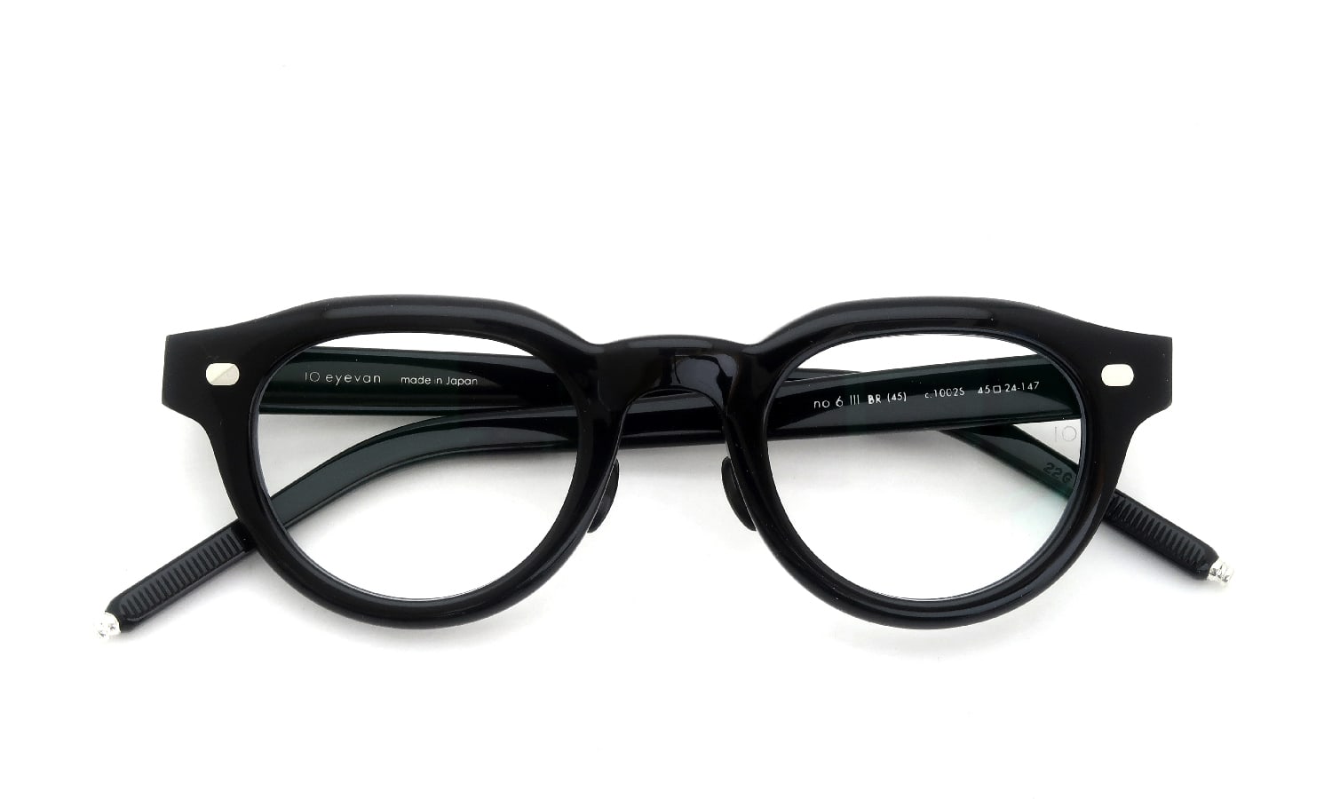 10eyevan no.6 III BR (42) Black 黒