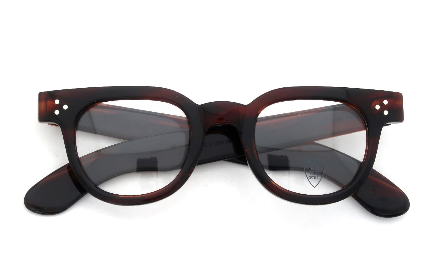 JULIUS TART OPTICAL メガネ通販 FDR-46-24 DEMI AMBER