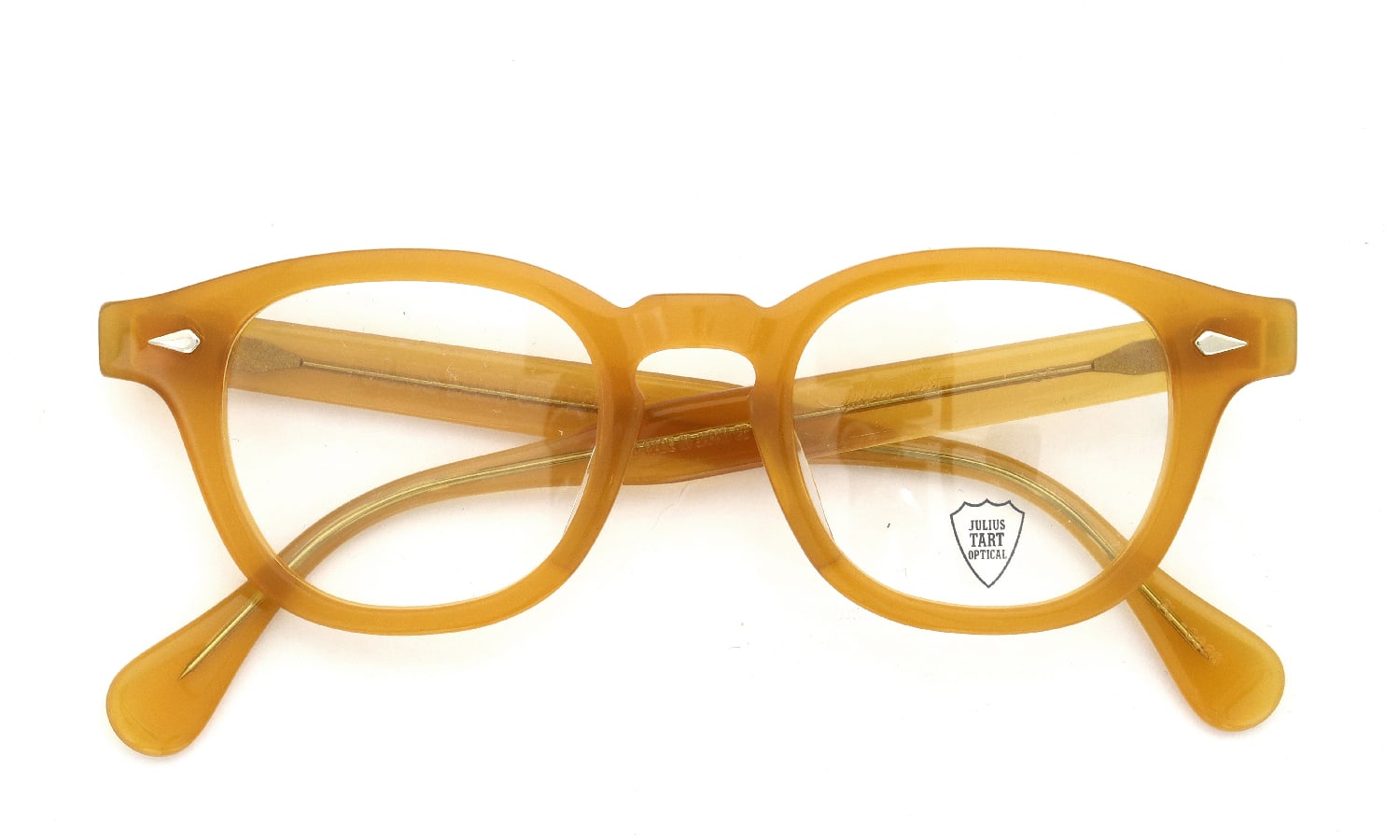 JULIUS TART OPTICAL メガネ通販 AR-46-22 VINTAGE YELLOW