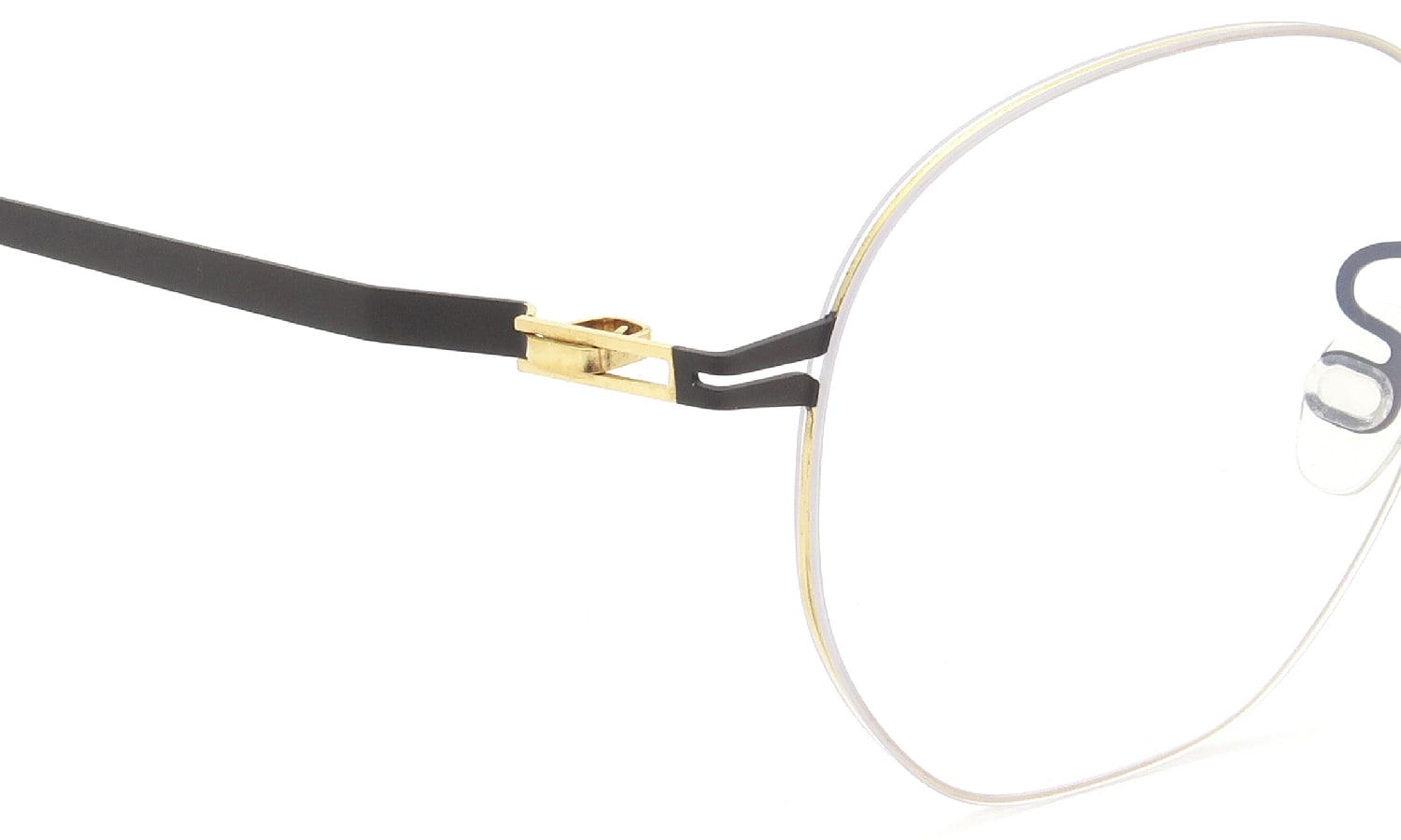 MYKITA マイキータ [LESSRIM] メガネ WATARU通販 COL.122 Gold/Dark