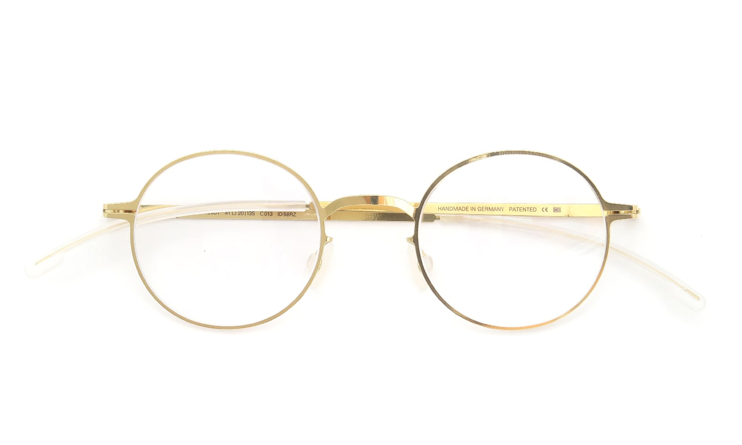 MYKITA メガネ通販 KNUT COL-013 Glossy Gold