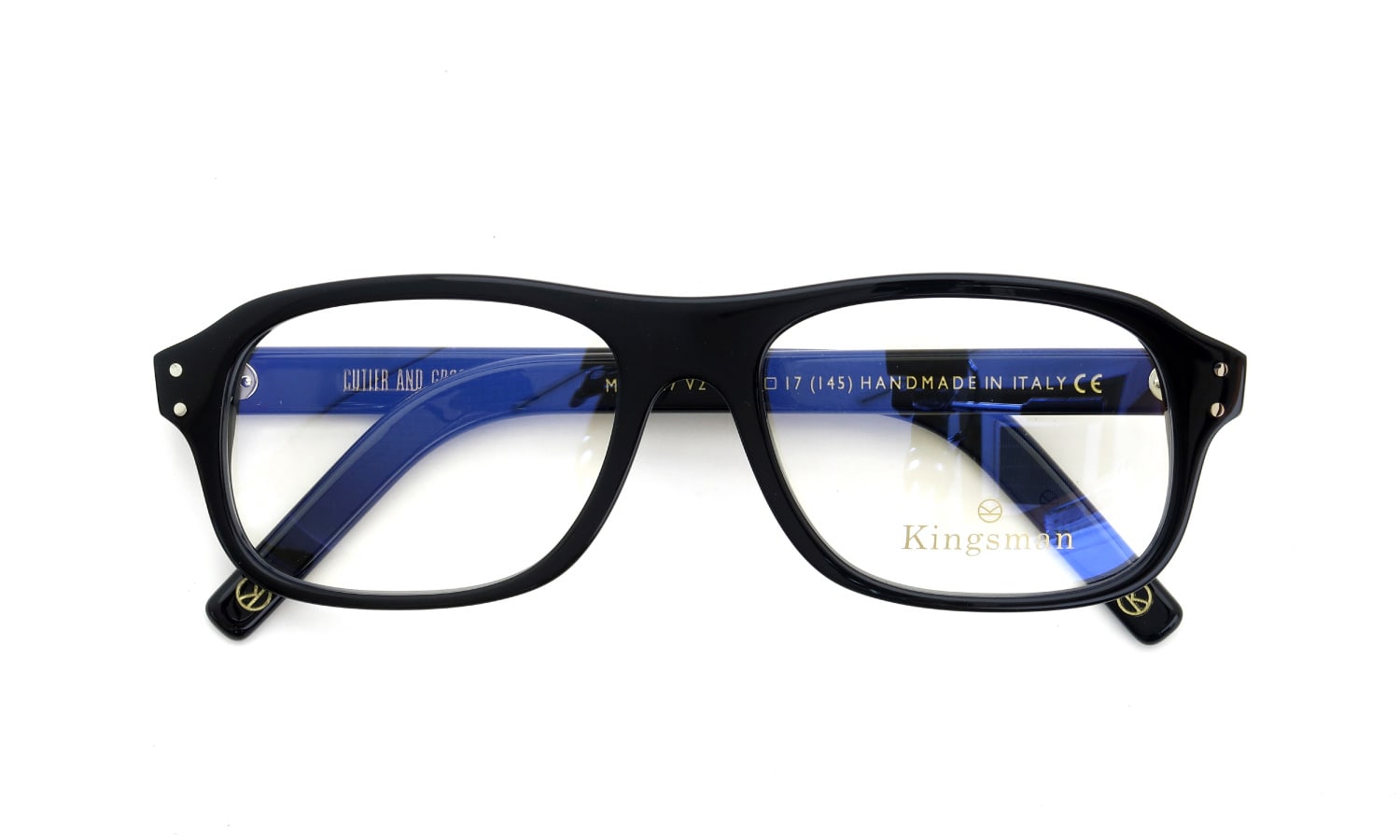 CUTLER AND GROSS Kingsman メガネ通販 MP0847V2 Black 54size