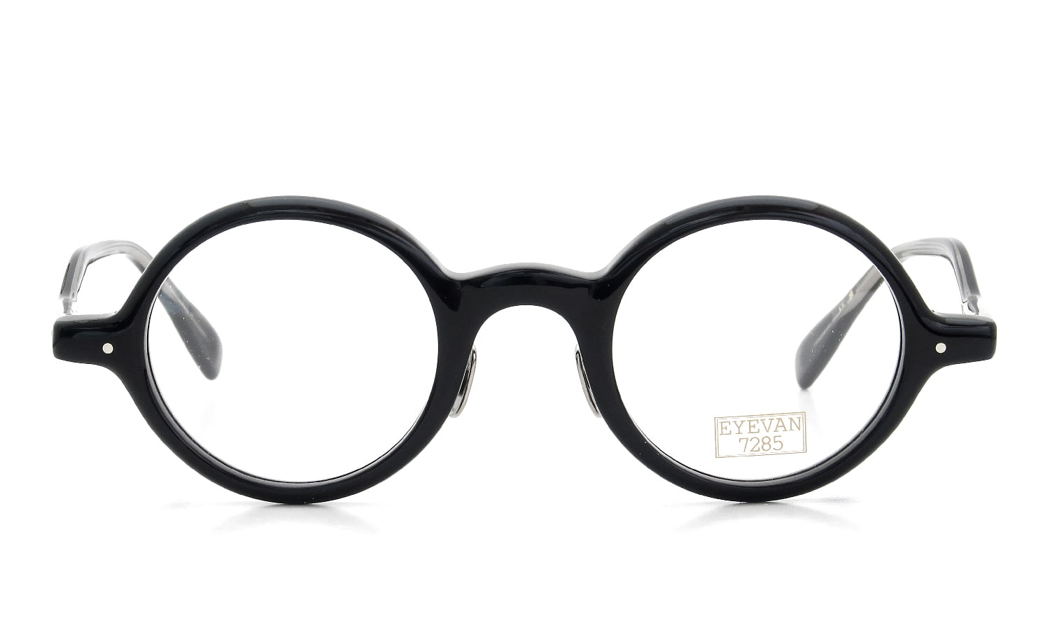 EYEVAN7285 アイヴァン7285 メガネ 347 (44)通販 C.100 BLACK 正規取扱