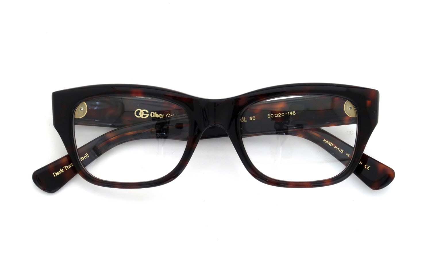 Oliver Goldsmith メガネ通販 CONSUL-50 Dark Tortoiseshell