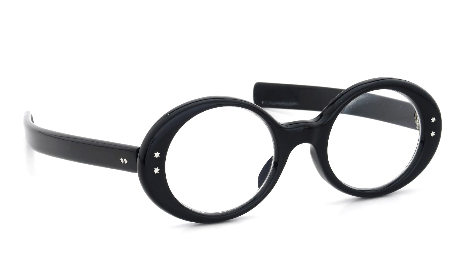 ENGLAND Vintage イングランド ヴィンテージ HOLBORN OPTICAL メガネ通販 推定1950年代 Way In Black 48-22