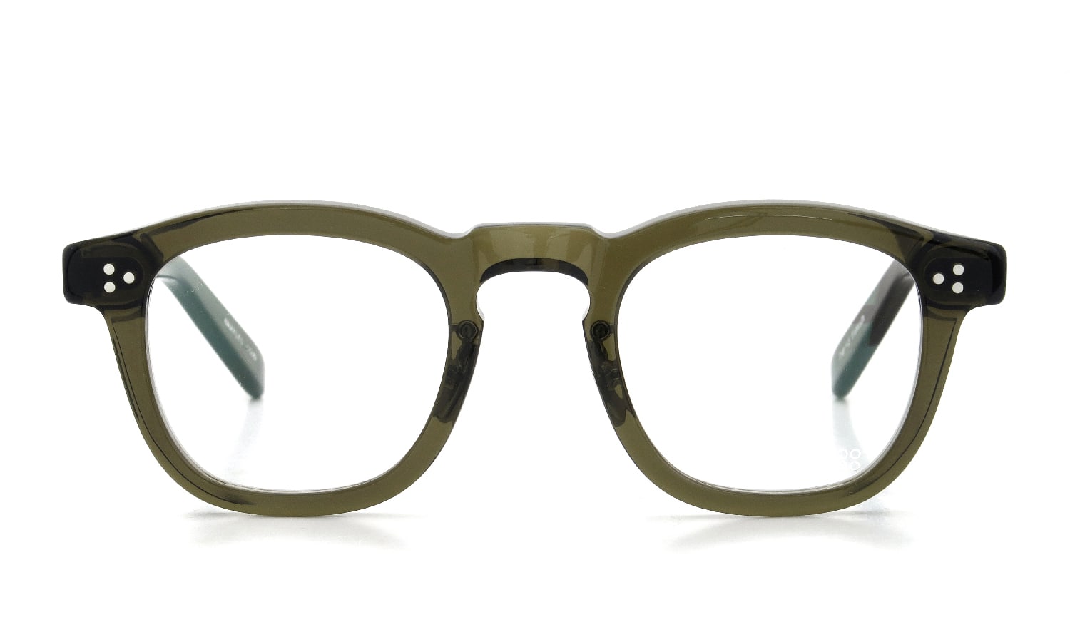 YELLOWS PLUS メガネ通販 CHARLES C529 harrods green